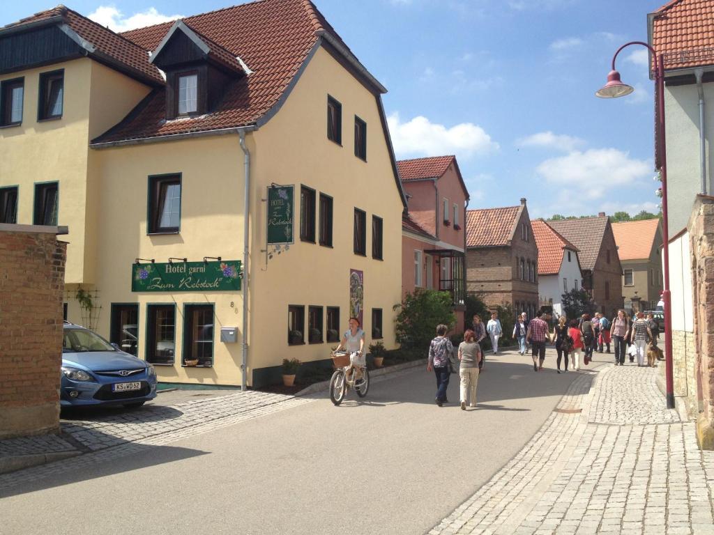 Hotel Garni Zum Rebstock Naumburg  Exterior foto